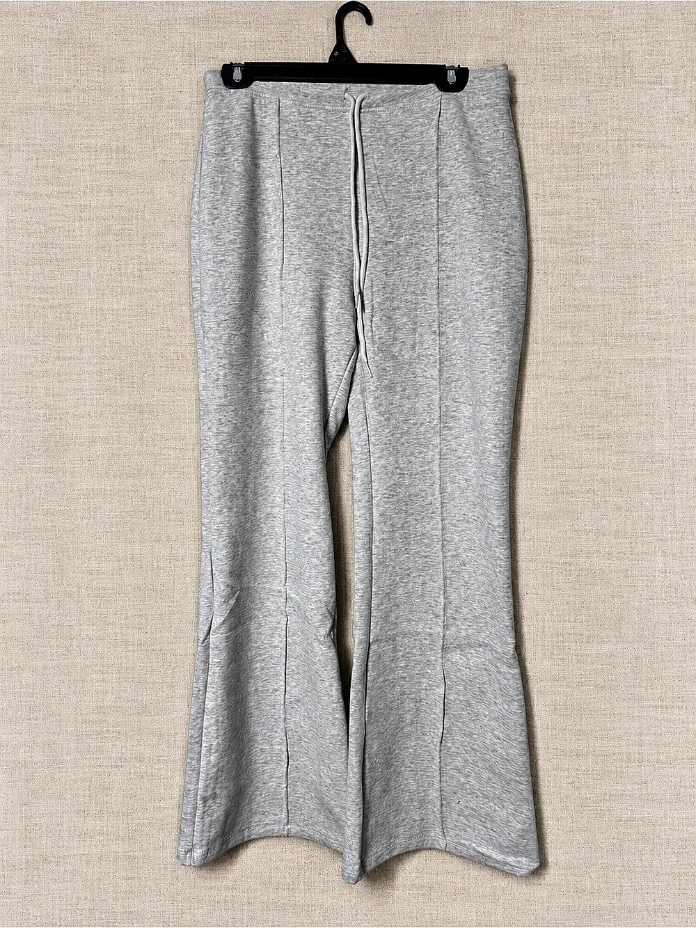 Zenana Wide Leg Pants in Gray Size Large NWT